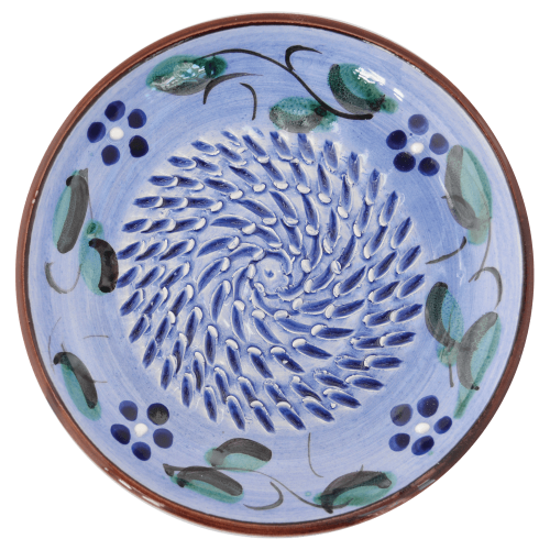 Blue Lavender Grater Plate