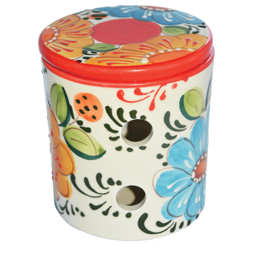 Spring Flowers Garlic Keeper