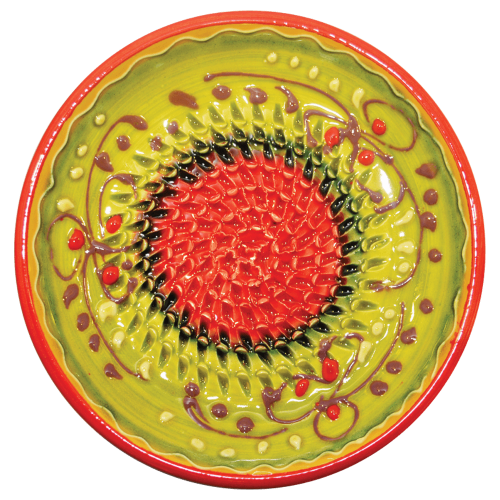 Summer Lime Grater Plate